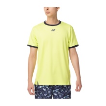 Koszulka tenisowa Yonex Crew Neck Australian Open limonkowa męska